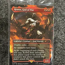 MTG: Secret Lair X God of War: Greek, Sealed, Dented AS-IS No Returns - Image 2
