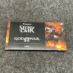 MTG: Secret Lair X God of War: Greek, Sealed, Dented AS-IS No Returns - Image 4