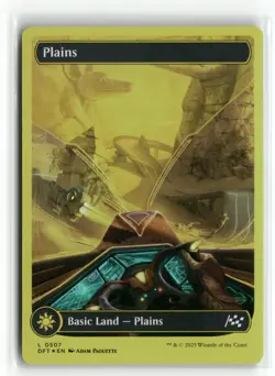 Plains 0507 First-Place Foil Aetherdrift DFT MTG Magic - Image 1