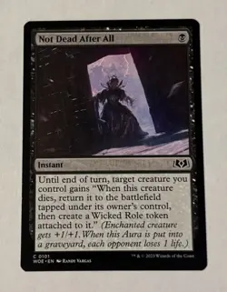 MTG Not Dead After All - Wilds of Eldraine NM - Image 1