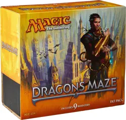 MAGIC THE GATHERING DRAGON'S MAZE FAT PACK Brand New *Factory Sealed* - Image 1