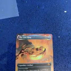 FOIL The One Ring (Borderless) (LTR Bundle) Unique and Promos Mtg - Image 4