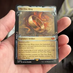 The One Ring (Showcase Scrolls) Universes Beyond: the Lord of the Rings:... - Image 1