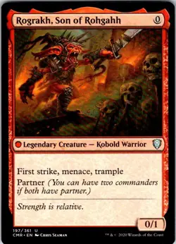 Magic | CMR | Rograkh, Son of Rohgahh | 197 | Normal | NM - Image 1