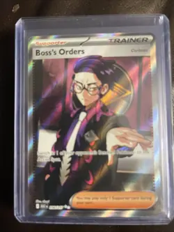 Boss’s Orders 256/217 Ultra Rare Full Art Pokemon TCG Ascended Heroes Mint - Image 1