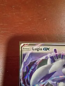 Lugia GX 159/214 ULTRA RARE Pokemon SM Lost Thunder TCG HOLO NM 2018 - Image 2