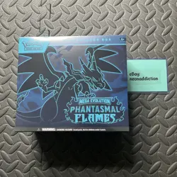 Pokemon TCG Phantasmal Flames Charizard Elite Trainer Box NEW SEALED ETB - Image 1