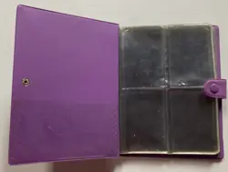 Pokemon - 1999 Pikachu and Ash Purple 4 Pocket 30 Page Binder - Image 2