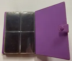 Pokemon - 1999 Pikachu and Ash Purple 4 Pocket 30 Page Binder - Image 3