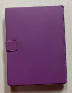 Pokemon - 1999 Pikachu and Ash Purple 4 Pocket 30 Page Binder - Image 4