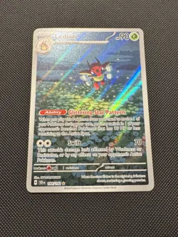 Pokemon TCG Ledian 144/142 SV07: Stellar Crown Illustration Rare Near Mint - Image 2