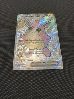 Pokemon TCG Wigglytuff ex 222/091 SV: Paldean Fates Shiny Ultra Rare Near Mint - Image 2