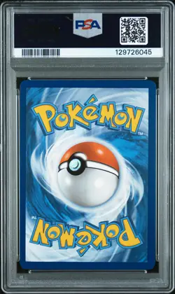 2025 POKEMON WHT EN-WHITE FLARE BLACK WHITE RARE #173 RESHIRAM EX PSA 9 - Image 2
