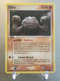Pokemon Ditto 62/113 ex Delta Species Common NM - Image 1