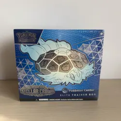 Pokemon Center Exclusive Stellar Crown Elite Trainer Box ETB - Factory Sealed - Image 1