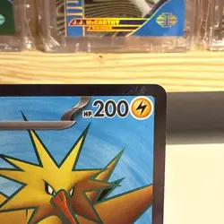 Pokemon TCG Korean 151 Zapdos EX Full Art Ultra Rare Holo 194/165 NM US Seller - Image 4