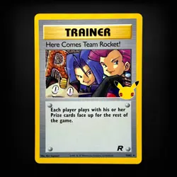 Pokemon TCG Celebrations Here Comes Team Rocket! #15/82 Classic Collection NM - Image 1