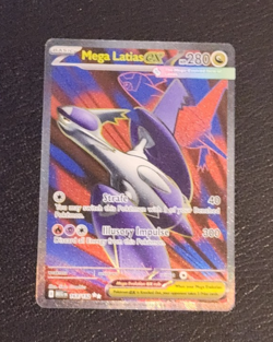 Pokemon Mega Evolution Mega Latios ex Full Art #163/132 NM Pack Fresh - Image 3