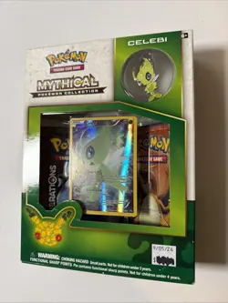 Pokemon Celebi Mythical Collection Box Generations 20th Anniversary - Sealed - Image 3