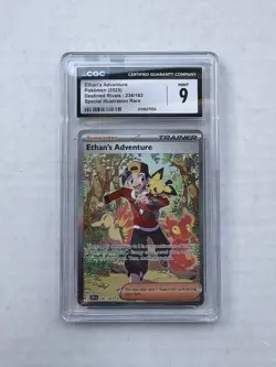 Pokemon Ethan’s Adventure #236/182 SIR: Destined Rivals: CGC 9 - Image 1