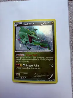Pokemon TCG Rayquaza XY Black Star Promos XY64 Holo Promo - Image 1