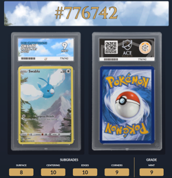 Swablu GG27/GG70 Holo Rare Crown Zenith: Galarian Gallery 2023 Pokemon TCG ACE 9 - Image 3