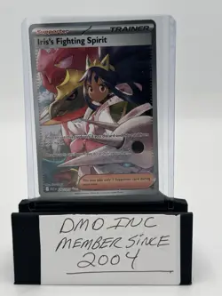 Iris's Fighting Spirit 292 / 217 SIR Pokemon Ascended Heroes NM - Image 2