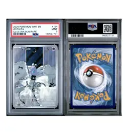 2025 POKEMON WHT EN-WHITE FLARE ILLUSTRATION RARE #124 GOTHITA PSA 9 - Image 2