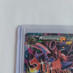 2016 Pokemon Mega M Garchomp EX Holo Black Star Promo Rare XY168 As Is Excellent - Image 3