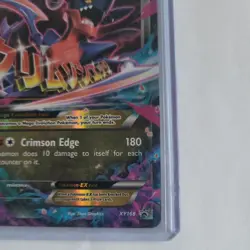 2016 Pokemon Mega M Garchomp EX Holo Black Star Promo Rare XY168 As Is Excellent - Image 5