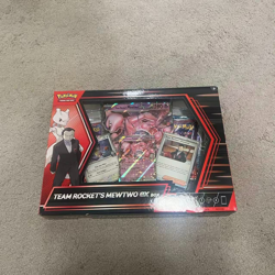 Pokemon TCG Destined Rivals Team Rockets Mewtwo EX Sealed Box Set - Image 1