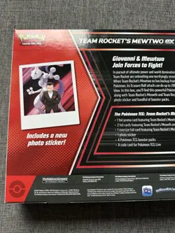 Pokemon TCG Destined Rivals Team Rockets Mewtwo EX Sealed Box Set - Image 2