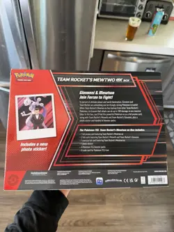 Destined Rivals Pokemon TCG Team Rockets Mewtwo EX Box Sealed - Image 2
