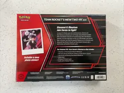 Pokemon TCG Destined Rivals - Team Rockets Mewtwo Ex Box - New & Sealed - Image 2
