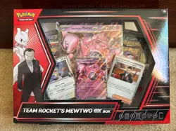 Destined Rivals Pokemon TCG Team Rockets Mewtwo EX Box Sealed - Image 1