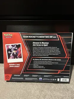 Pokemon TCG Team Rockets Mewtwo EX Box Destined Rivals Brand New And Sealed - Image 2