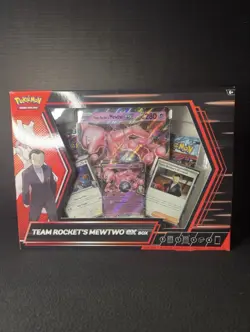 Pokemon TCG Destined Rivals Team Rockets Mewtwo EX Sealed Box Set 📦 - Image 1