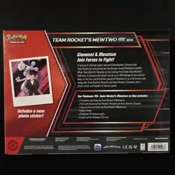 Pokemon TCG Destined Rivals Team Rockets Mewtwo EX Sealed Box Set - Image 2