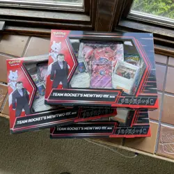 Destined Rivals Pokemon TCG Team Rockets Mewtwo EX Box Sealed LOT OF 3 New 🔥🔥 - Image 1