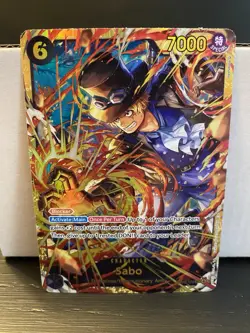Sabo SEC OP13-120 - OP13 Carrying on His Will English Near Mint - ONE PIECE CCG - Image 1