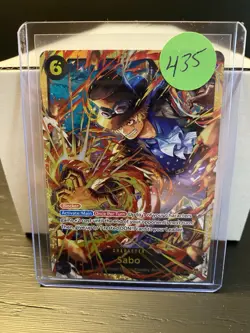 Sabo SEC OP13-120 - OP13 Carrying on His Will English Near Mint - ONE PIECE CCG - Image 3