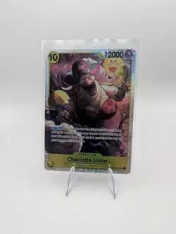 Charlotte Linlin OP03-114 SR English Pillars of Strength - One Piece Card - NM - Image 1
