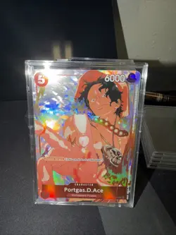 Portgas.D.Ace (Gift Collection 2023) P-028 One Piece Promotion Cards Foil - Image 1