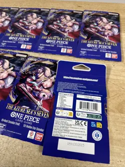 One Piece TCG: The Azure Sea's Seven Sleeved Booster OP-14 English x 10 Packs - Image 5