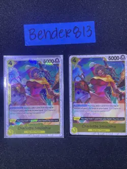 X2 Charlotte Smoothie - OP03-110 - NM - One Piece TCG Jolly Roger Version - Image 1
