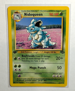 1st Edition Nidoqueen 23/64 Jungle 1999 WOTC Pokemon Card TCG - Image 1