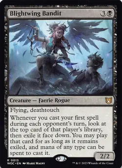 Blightwing Bandit WOC 13 Normal English NM - MTG - Image 1
