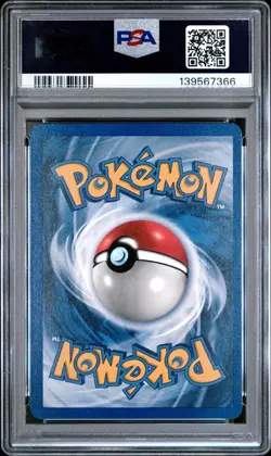 1999 POKEMON BASE SET UNLIMITED #6 GYARADOS-HOLO PSA 8 - Image 2