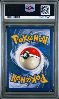 1999 POKEMON BASE SET UNLIMITED #6 GYARADOS-HOLO PSA 7 - Image 2