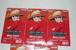 One Piece TCG: Carrying On His Will Sleeved Booster OP-13 English (LOT OF 5) - Image 2